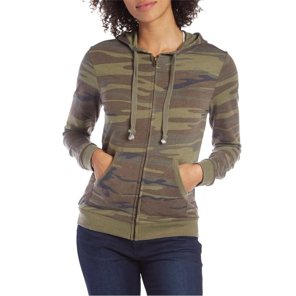👚 Z SUPPLY ZIP UP SWEATER CAMO SHOPBOB